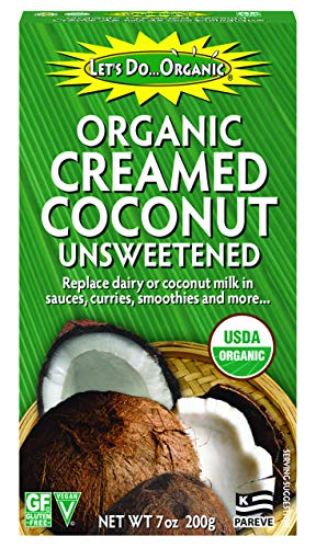 Book Cover Let's Do Organic Creamed Coconut, 7 Ounce Box (Pack of 6)