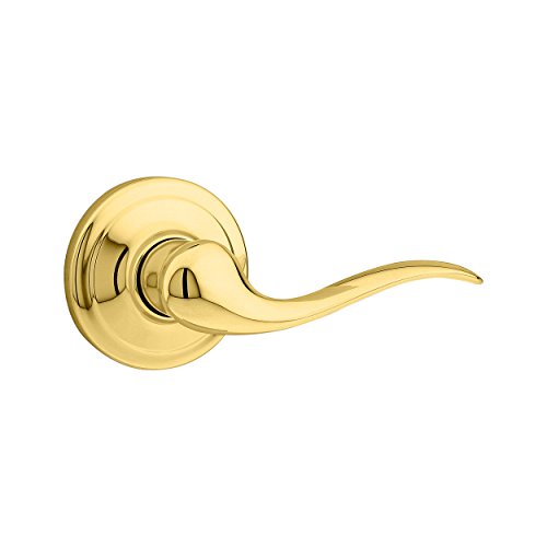 Book Cover Kwikset 97880-675 Tustin Right-Handed Half-Dummy Lever, Polished Brass