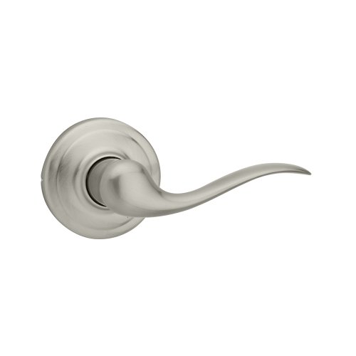 Book Cover Kwikset Tustin Hall/Closet Lever in Satin Nickel - 97200-777