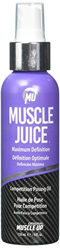 Book Cover Muscle Juice Competition Posing Oil, Maximum Definition, 4 fl oz (118.5 ml)
