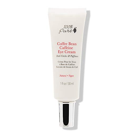 Book Cover 100% Pure Caffeine Eye Cream, Organic Coffee Bean 30ml (30 g)
