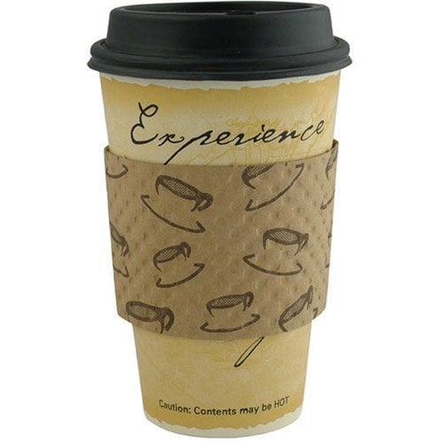 Book Cover Java Jacket 900LPN-500 for 12-20 Ounce Coffee Cups (15-0236) Category: Cup Sleeves