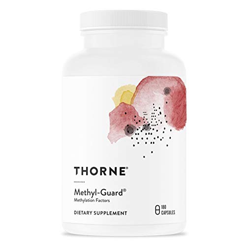 Book Cover Thorne Research - Methyl-Guard - Methylation Support Supplement with Folate and Vitamin B12-180 Capsules