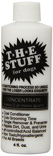 Book Cover The Stuff Dog 15 to 1 Concentrate Conditioner Bottle, 4 oz