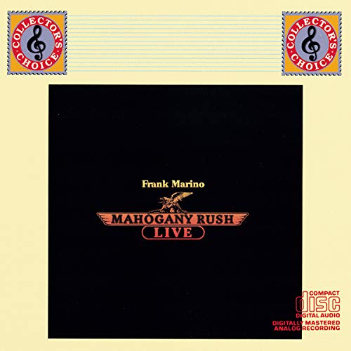 Book Cover Frank Marino & Mahogany Rush - Live