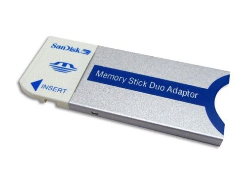 Book Cover Sandisk Memory Stick Duo Adapter