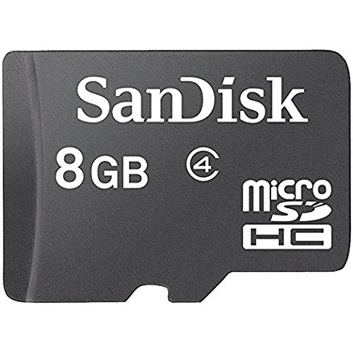 Book Cover SanDisk® microSDHCTM 8GB Memory Card