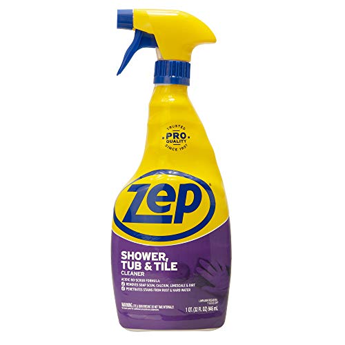 Book Cover Zep Shower Tub and Tile Cleaner, 32 oz ZUSTT32PF