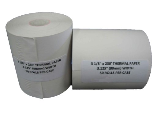 Book Cover NCR 856348 Thermal Receipt Paper, 3-1/8
