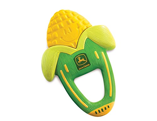 Book Cover The First Years John Deere Massaging Corn Teether