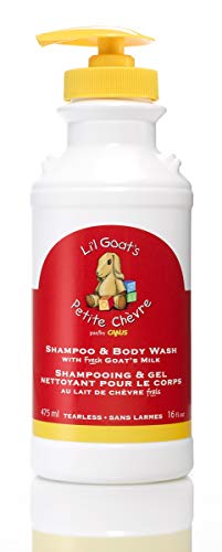 Book Cover CANUS VERMONT L'il Goat's Milk Shampoo and Body Wash, 16 Ounce