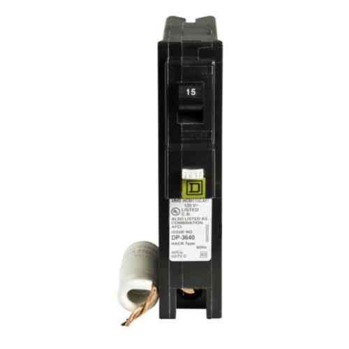 Book Cover Square D by Schneider Electric HOM115CAFIC Homeline 15 Amp Single-Pole CAFCI Circuit Breaker