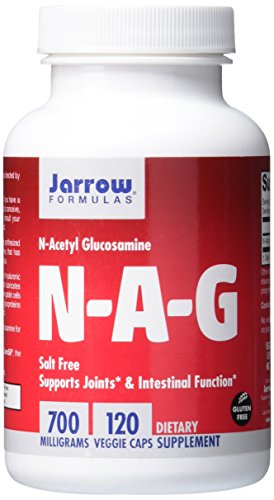 Book Cover Jarrow Formulas N-A-G 700 mg, Supports Joints & Intestinal Function, 120 Veggie Caps