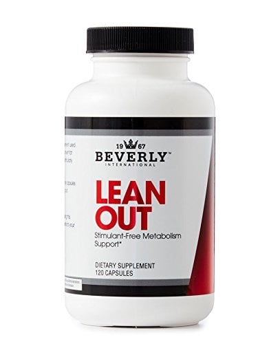Book Cover Beverly International Lean Out 120 Capsules. Fat Burner for Healthy Weight Loss with lipotropics. Choline, carnitine, Chromium and More. Burn Fat. Control Sugar. Get leaner. Ideal for Keto.