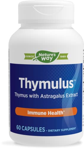 Book Cover Nature's Way Thymulus with Astragalus Extract, Immune Support*, 60 Capsules