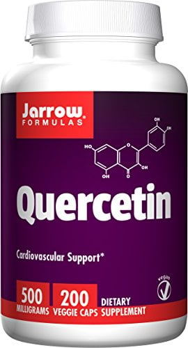 Book Cover Jarrow Formulas Quercetin, for Cardiovascular Support, 500mg, 200 Capsules