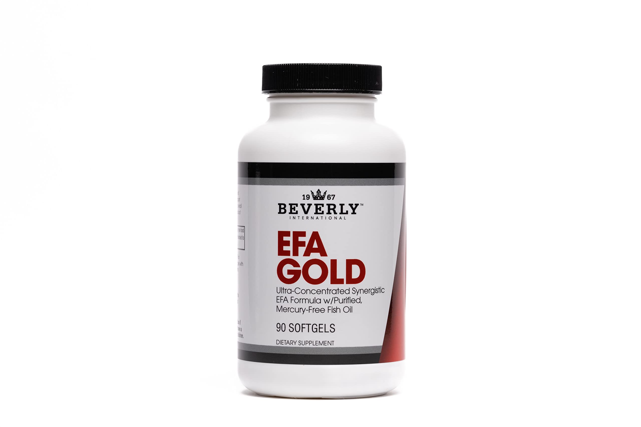 Book Cover Beverly International EFA Gold, 90 Softgel Capsules. Cool Down Inflammation, Beautify and Protect. High Potency Omega-3s EPA and DHA + Omega 6&9 Fatty Acids. Combination Fish, Flaxseed and Borage oil. 90 Count (Pack of 1)