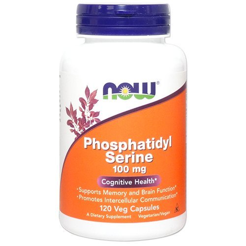Book Cover NOW® Phosphatidyl Serine, 100 mg, 120 Veg Caps