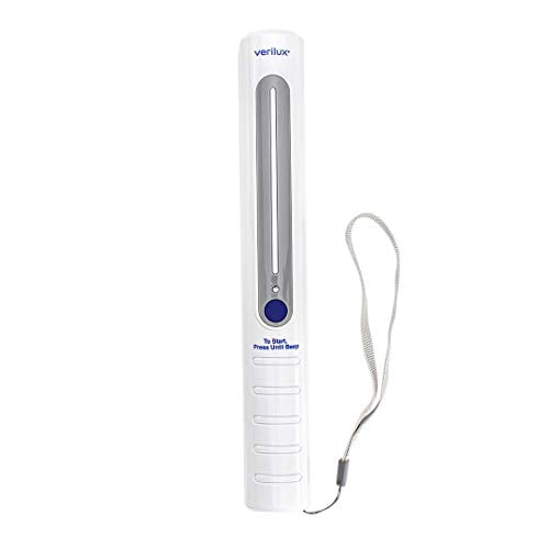 Book Cover Verilux CleanWave Portable Sanitizing Travel Wand - UV-C Technology - Kills Germs and Bacteria