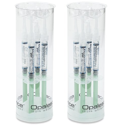 Book Cover Opalescence PF 35% Teeth Whitening 8pk of Mint flavor syringes (Latest product) (2 tubes each with 4 syringes)
