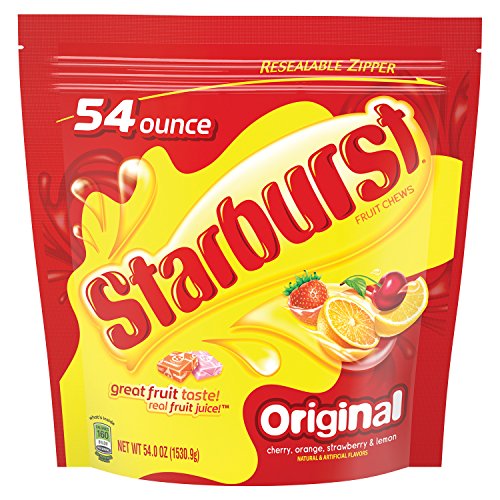 Book Cover STARBURST Original Fruit Chew Candy 54-Ounce Party Size Bag