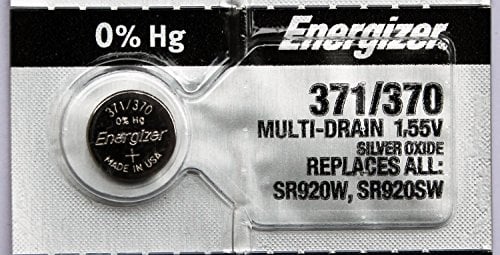 Book Cover 5 x Energizer 371 SR920SW 1.5V Silver Oxide Watch Batteries