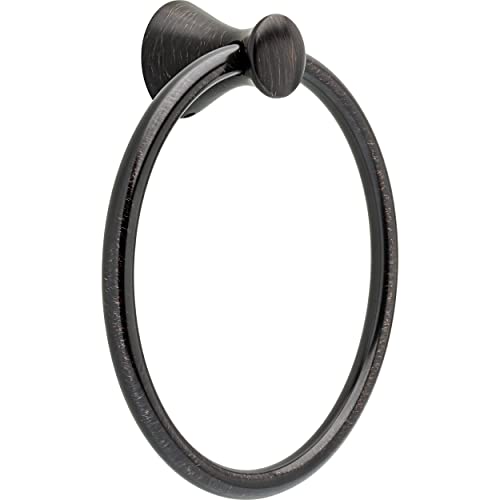 Book Cover DELTA FAUCET 73846-RB Lahara Wall Mounted Towel Ring in SpotShield Venetian Bronze