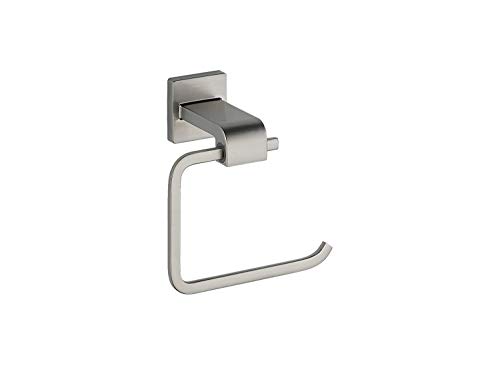 Book Cover DELTA 77550-SS Ara Toilet Paper Holder, 6.25 x 6.25 x 6.25 Inches, Brilliance Stainless Steel