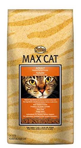 Book Cover DISCONTINUED BY MANUFACTURER:NUTRO MAX CAT Adult Roasted Chicken Flavor Dry Cat Food 16 Pounds
