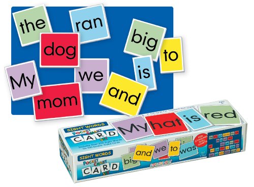 Book Cover Lauri Pocket Chart Cards - Sight Words