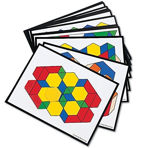 Book Cover Learning Resources LER0264 Intermediate Pattern Block Design Cards, for Grades 2-6 [Block Design Cards]
