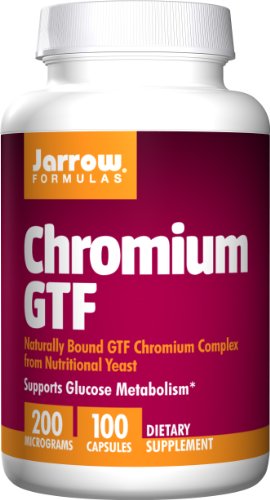 Book Cover Jarrow Formulas Chromium Gtf, Supports Glucose Metabolism, 100 Caps