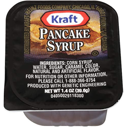 Book Cover Kraft Pancake Single Serve Dipping Syrup (120 ct Pack, 1.4 oz Dipping Cups)