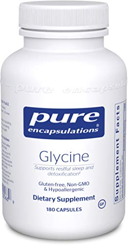 Book Cover Pure Encapsulations - Glycine 500 Mg 180 Vcaps