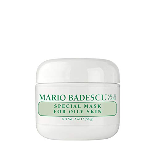 Book Cover Mario Badescu Special Mask for Oily Skin, Clay Face Mask Skin Care Ideal for Oily or Sensitive Skin, Oil-Absorbing Bentonite, Kaolin and Magnesium Carbonate Pore Minimizer Clay Mask, 2 Oz