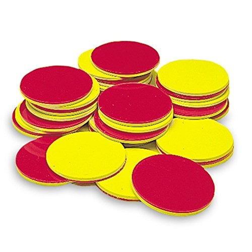 Book Cover Learning Resources Two Color Counters, Red and Yellow, Pack of 200