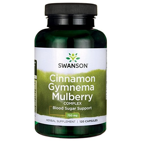 Book Cover Swanson Cinnamon Gymnema Mulberry Complex 750 mg 120 Caps