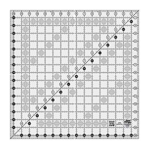 Book Cover Creative Grids Quilt Ruler 16-1/2in Square - CGR16