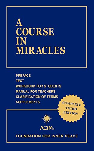 Book Cover A Course in Miracles
