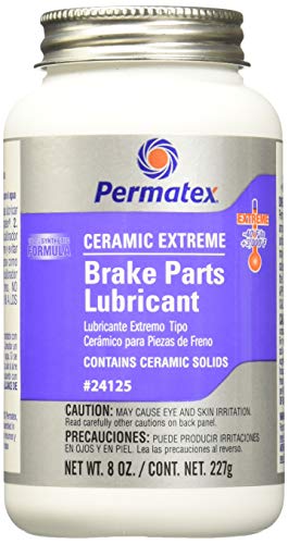 Book Cover Permatex 24125 Ceramic Extreme Brake Parts Lubricant, 8 oz., Pack of 1