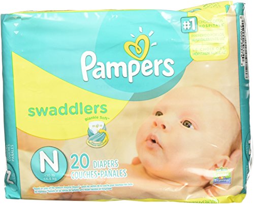 Book Cover Pampers Swaddlers Newborn 240 Diapers (12 packs of 20)