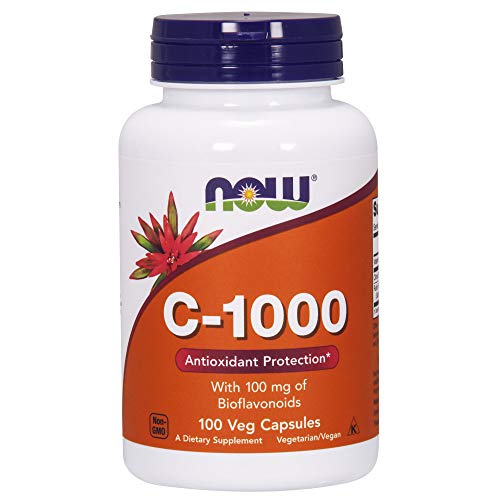 Book Cover Now Supplements, Vitamin C-1000, 100 Veg Capsules