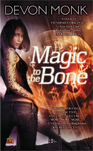 Book Cover Magic to the Bone (Allie Beckstrom Book 1)