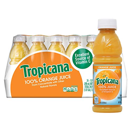 Book Cover Tropicana Orange Juice, 10 Ounce (Pack of 24)