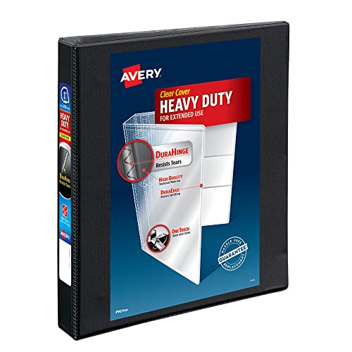 Book Cover Avery Heavy-Duty View 3 Ring Binder,1