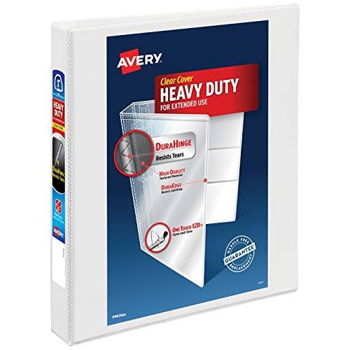Book Cover Avery Heavy Duty 1