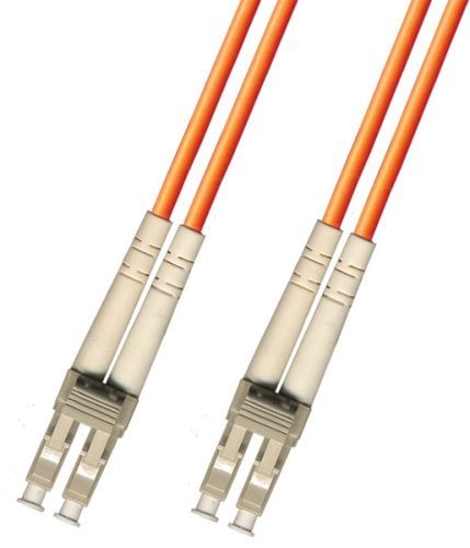Book Cover 2M Multimode Duplex Fiber Optic Cable (62.5/125) - LC to LC