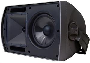 Book Cover Klipsch AW-650 Indoor/Outdoor Speaker - Black (Pair) black Speaker