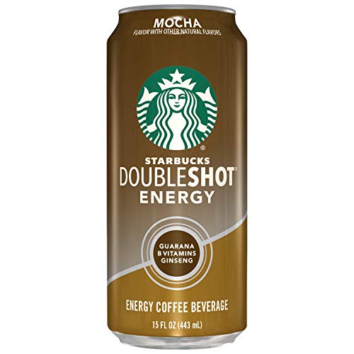 Book Cover Starbucks Doubleshot Energy Espresso Coffee, Mocha, 15 oz Cans (12 Pack)