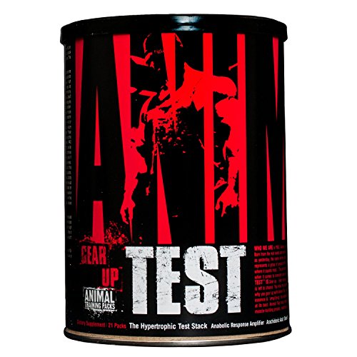 Book Cover Animal Test - Testosterone Booster with Yohimbe Bark Extract and Powerful Arachidonic Acid for Maximum Muscle Growth and Strength